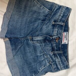 Abercrombie Kids Classic Blue High-Rise Shorts